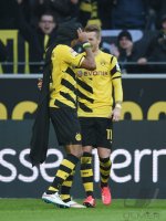 Fussball, 1. Bundesliga  Saison 2014/2015: Borussia Dortmund - Schalke 04