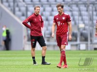 Fussball 1. Bundesliga Saison 21/22: Teampraesentation FC Bayern Muenchen
