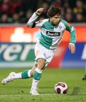 Fussball 1. Bundesliga: Bremen, DIEGO Einzelaktion