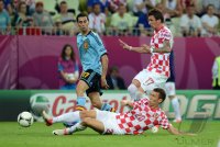 Fussball International Europameisterschaft 2012: Kroatien - Spanien