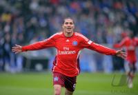 FUSSBALL 1. BUNDESLIGA 08/09 :   Karlsruher SC - Hamburger SV