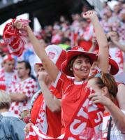 FUSSBALL EURO 2008: Polen - Kroatien
