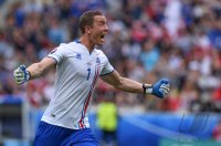 Fussball International Europameisterschaft 2016: Island - Oesterreich