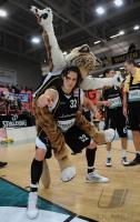 Basketball  1. Bundesliga  09/10  Walter Tigers Tuebingen - Deutsche Bank Skyliners