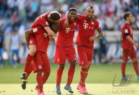 Fussball 1. Bundesliga Saison 15/16: TSG 1899 Hoffenheim - FC Bayern Muenchen