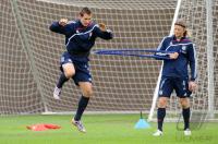 Fussball 1. Bundesliga: Miroslav Klose, Anatoliy Tymoshchuk (v.li., FCB)