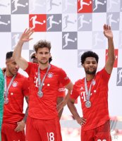Fussball 1. Bundesliga Saison 18/19: Meister FC Bayern Muenchen