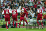 FUSSBALL 1. Bundesliga  Bayern-Eintracht JUBEL FCB