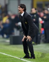 Fussball International Serie A 14/15: Trainer Filippo Inzaghi (AC Mailand)