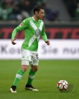Fussball, 1. Bundesliga  Saison 2014/2015: VfL Wolfsburg - SC Freiburg