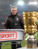 Fussball DFB Pokal, Saison 2011/2012, Viertelfinale: Trainer Jupp Heynckes  (FC Bayern Muenchen)