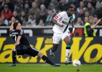 FUSSBALL 1. BUNDESLIGA: Moenchengladbach - Bayern