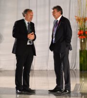 FUSSBALL 63. FIFA  Kongress auf Mauritius 2013: DFB Praesident Wolfgang Niersbach