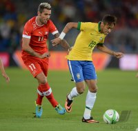 Fussball International Laenderspiel: Schweiz - Brasilien