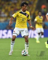 FUSSBALL WM 2014, Achtelfinale: Kolumbien - Uruguay