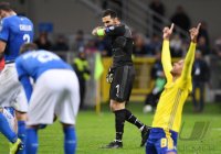 Fussball International  WM  2018  Play Off Rueckspiel: Italien - Schweden