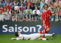 Fussball, 1. Bundesliga: Bayern Muenchen - Hamburger SV