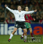 FUSSBALL Frauennationalmannschaft JUBEL  Deutschland  -  Portugal