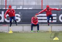 Fussball 1. Bundesliga : Training beim FC Bayern Muenchen