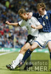 FUSSBALL Schottland -Deutschland  Spielszene