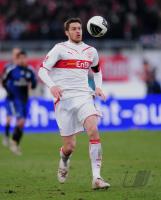 FUSSBALL  1. BUNDESLIGA  09/10  Matthieu Delpierre  (VfB Stuttgart)