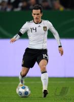 Fussball, International, Freundschaftsspiel: Deutschland, TROCHOWSKI am Ball