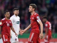 Fussball DFB Pokal Viertelfinale 18/19: FC Bayern Muenchen - 1. FC Heidenheim
