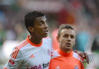 Fussball 1. Bundesliga Saison 12/13: JUBEL Dante (FC Bayern Muenchen)
