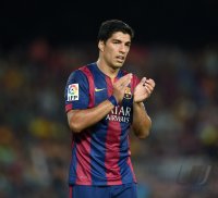 FUSSBALL International 2014/2015: Luis Suarez (Barca)