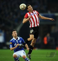 Fussball: Europa League, Saison 2011/2012, Viertelfinale Hinspiel: Schalke - Bildbao