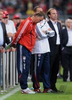 Fussball International: Audi Cup 2009  Trainer van GAAL (FC Bayern Muenchen)
