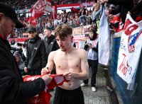 Fussball 1. Bundesliga  Saison  2025/2026  28. Spieltag SC Freiburg - FC Bayern Muenchen