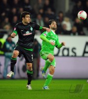 Fussball 1. Bundesliga Saison 12/13: VfL Wolfsburg - SV Werder Bremen