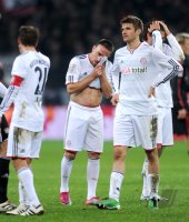 Fussball 1. Bundesliga : Franck Ribery, Thomas Mueller (v. li., FC Bayern Muenchen)