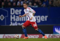 Fussball, 1. Bundesliga  Saison 2014/2015: Hamburger SV - SV Werder Bremen