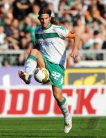 FUSSBALL 1. BUNDESLIGA: Werder Bremen, FRINGS Einzelaktion