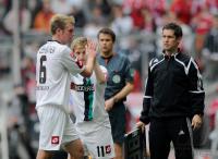 FUSSBALL 1. BUNDESLIGA: FC Bayern Muenchen  - Borussia Moenchengladbach