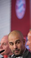 FUSSBALL INTERNATIONAL VORSTELLUNG PEP GUARDIOLA (FC Bayern Muenchen)