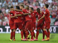 Fussball 1. Bundesliga Saison 15/16: FC Bayern Muenchen - Bayer 04 Leverkusen
