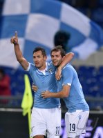 FUSSBALL SERIE A 2014/2015: JUBEL Miroslav Klose (Lazio Rom)