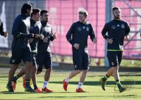 Fussball Training Deutsche Nationalmannschaft