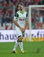 FUSSBALL DFB POKAL  Saison 2012/2013:  FC Bayern Muenchen - VfL Wolfsburg