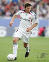 Fussball, 1. Bundesliga: FCB, PODOLSKI Einzelaktion