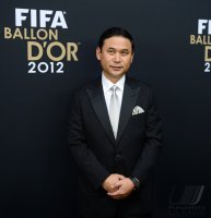 Fussball International  FIFA Ballon d Or 2012: Trainer Norio Sasaki (Japan)