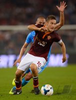 FUSSBALL SERIE A 2013/2014: AS Rom - SSC Neapel