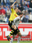 Fussball 1. Bundesliga: Schalke - Dortmund, Jubel WEIDENFELLER, KEHL