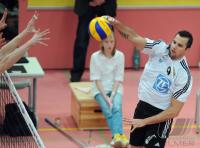 Volleyball 1. Bundesliga  08/09  ENBW TV Rottenburg  1-3  VfB Friedrichshafen