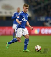 Fussball, 1. Bundesliga  Saison 2014/2015: FC Schalke 04 - SV Werder Bremen