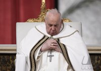 Vatikan, Rom Ostermesse 2024 Papst Franziskus I.
