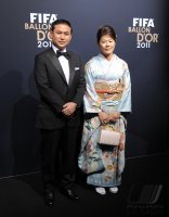 Fussball International  FIFA Ballon d Or 2011:  Siegerin Homare Sawa (Japan)